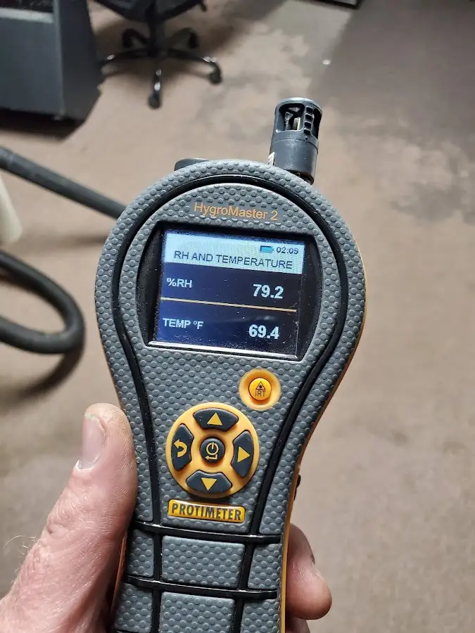 Moisture meter humidity assessment for Fire & Smoke Damage Restoration in West Rockhill